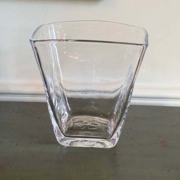 Simon Pearce Other - SIMON PEARCE WOODBURY SQUARE VASE/VESSEL - SIGNED